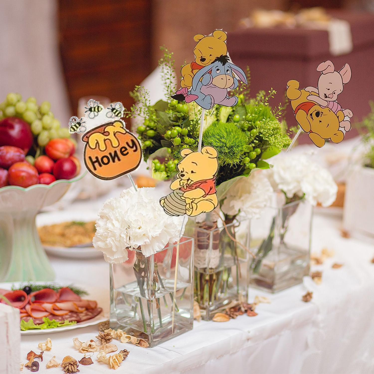 4 Winnie The Pooh Party Arrow Decorations – Perfect For Birthdays, Baby Showers!