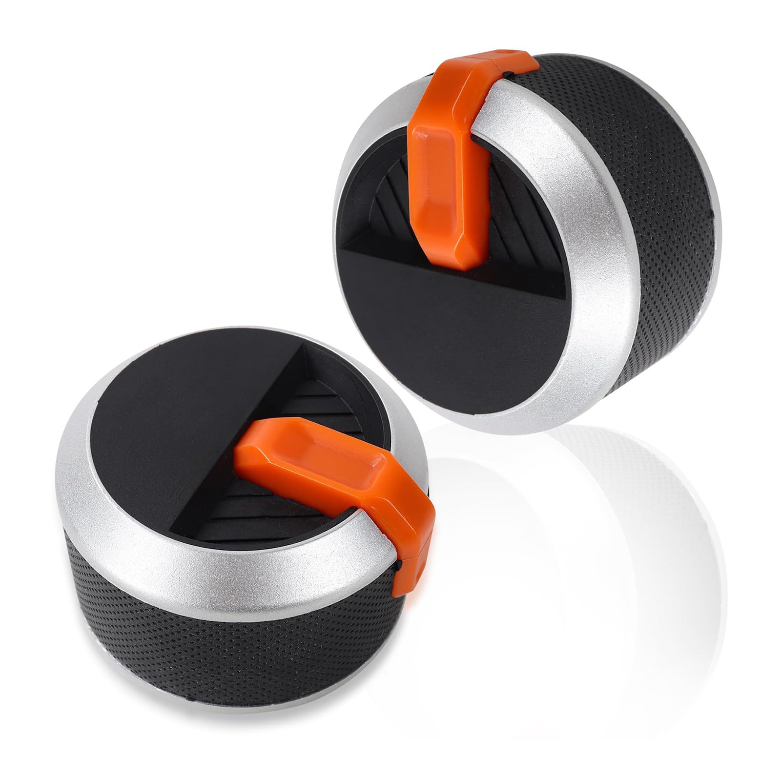 Nucelit of 2 Ergonomic Replacement Knobs for Barbecue Grills Comfortable Griddle Accessories