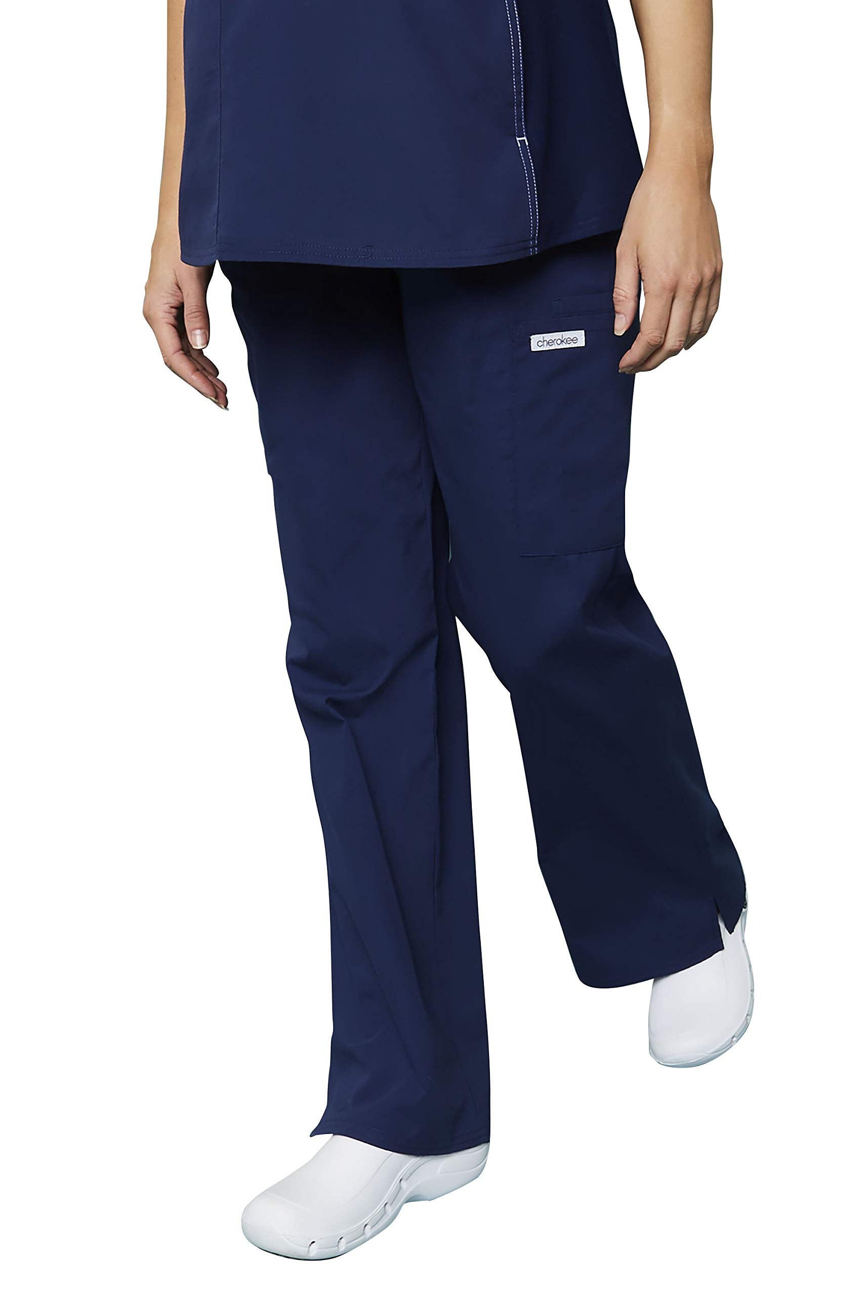 Cherokee Women's Maternity Elastic Waist Scrubs Pant