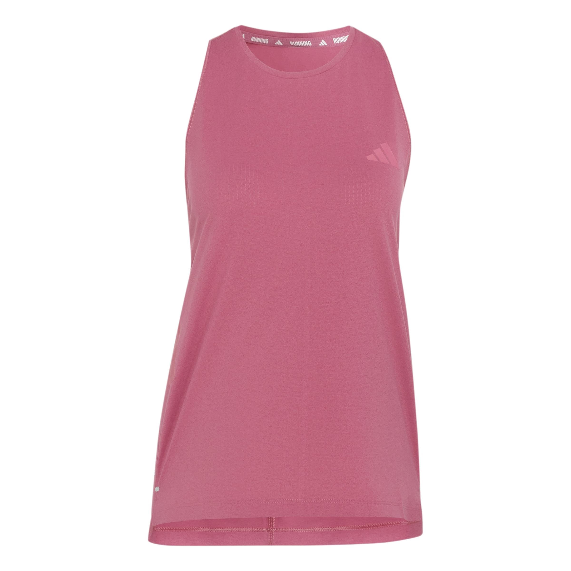 adidas Women's Adi365 Running Climacool Iconic Tank Shirt, Dual Magenta, XL