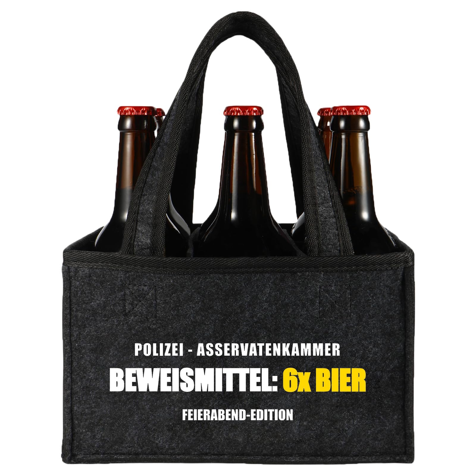 KHstylehoo Bier Geschenke für Männer Geburtstag, Tragetasche Männerhandtasche Bier, Lustige Personalisierte Geschenke Männer