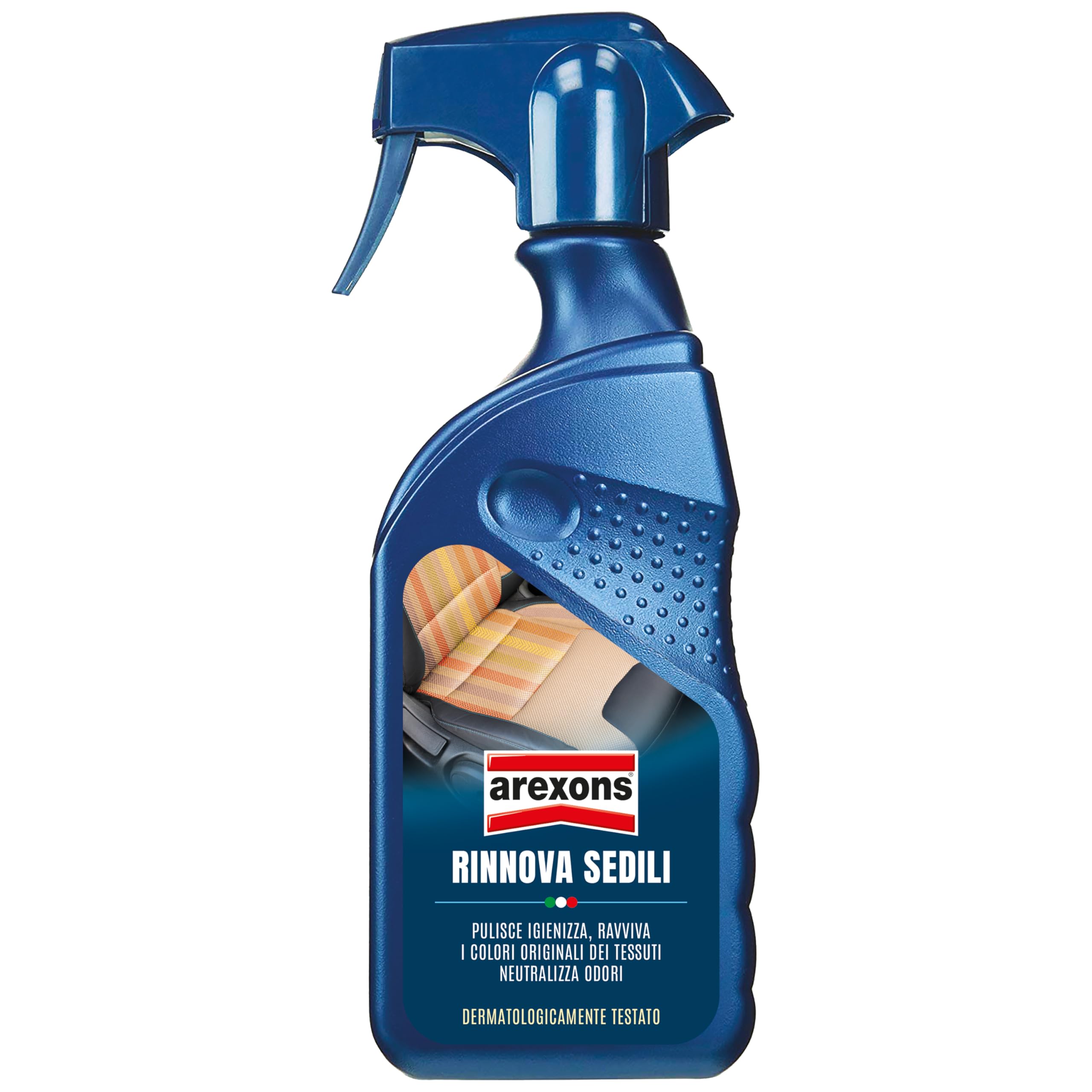 AREXONS | Rinnova Sedili, Pulisce Delicatamente e Rinnova i Colori, Neutralizza i Cattivi Odori, 400 ml