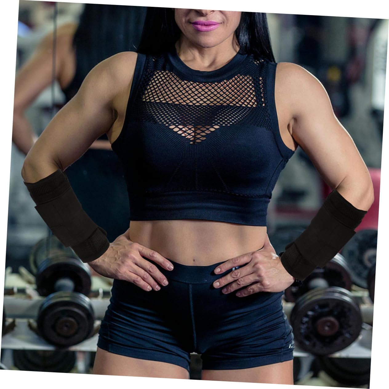 TOYANDONA 2piezas Barra De Pesas Para Correr Muñequeras Deportivas Peso Para Fitness Entrenamiento De Fuerza