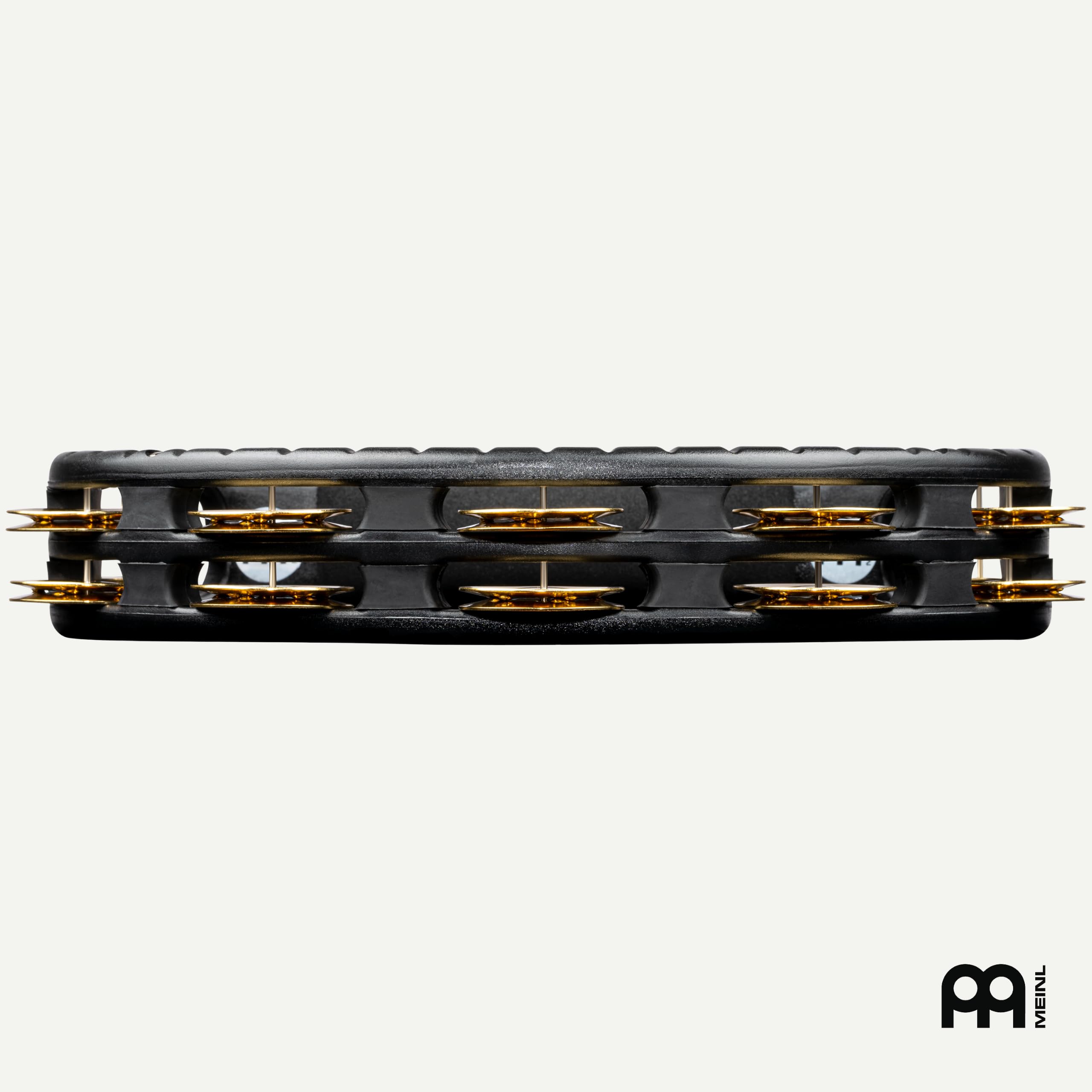 Meinl Hand Tambourine TMT1B-BK, Brass Jingles - Tamburyn