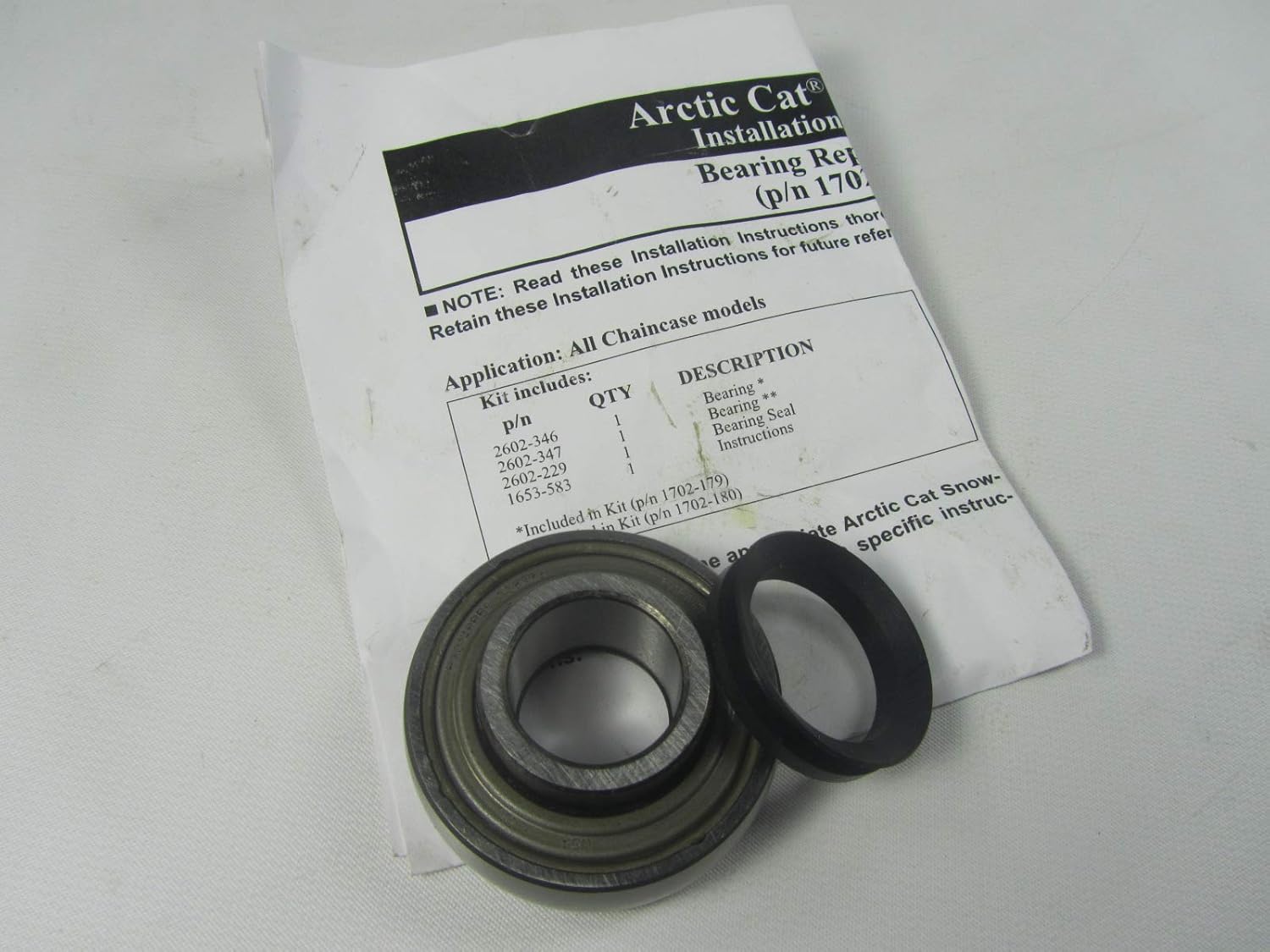 Arctic Cat 1974-2008 Z 370 Z 440 Kit Replacement Bearing 7/8" 1702-180 New OEM