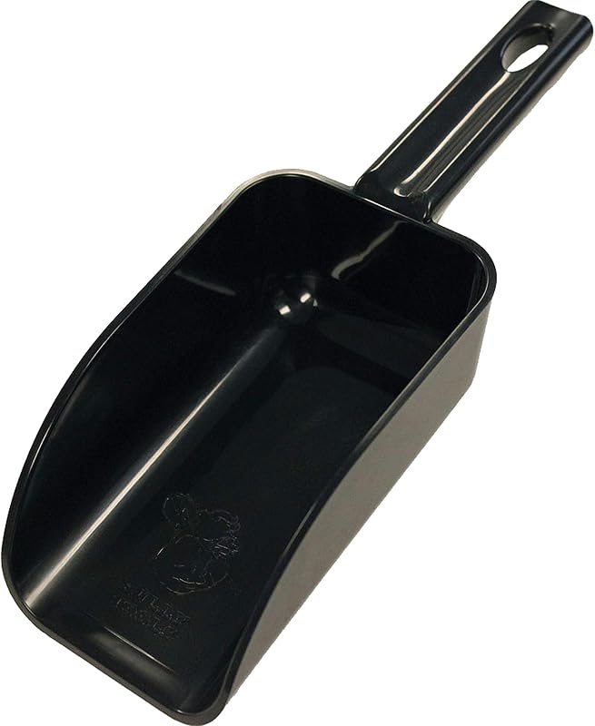 Pá coletora manual de polipropileno BULLY TOOLS 92160, preta, 26,04 x 8,89 x 5,72 cm, 91 g