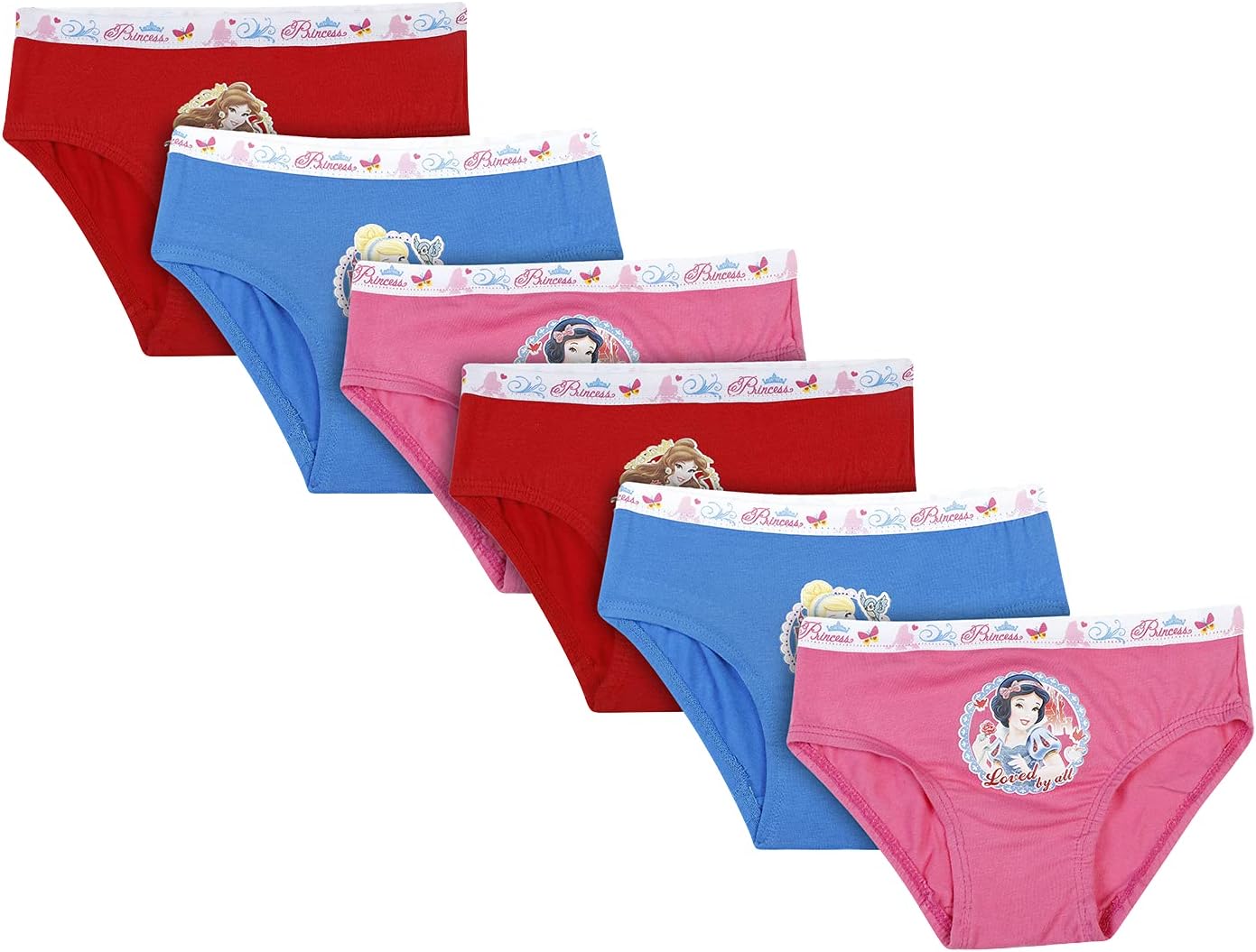 BODYCARE KIDS Girls Princess Panty Ultrasoft Underwear 100% Cotton Soft Comfortable | Skin Friendly | Innerwear Pack of 6-Assorted…