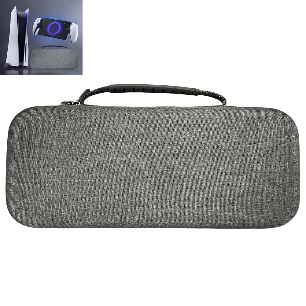 GERRIT PortaI - Funda de transporte, bolsa de almacenamiento portátil de EVA para consola de portal PS5, protección anticaídas, a prueba de golpes, para accesorios de juego remoto PS5/1038/1