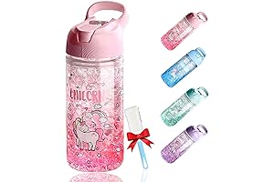 Unicorn Water Bottle for Girls, 400ML