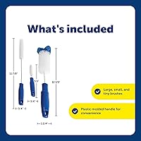 Vista 3 de Set de limpieza para fuente de mascotas de Drinkwell, Azul