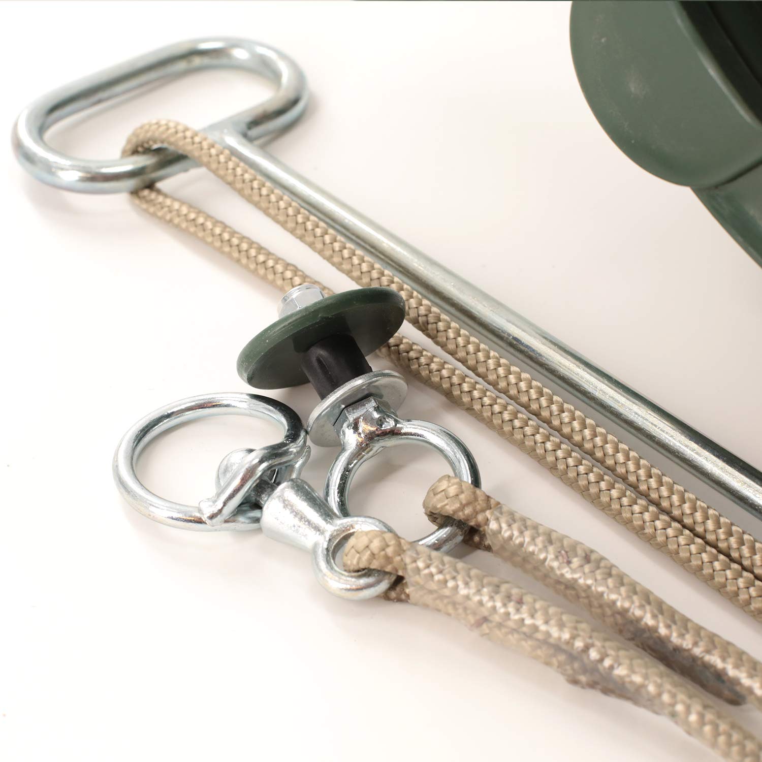 Martenbrown® Futtertrommel I Kirrtrommel I Sautrommel I Sauenkreisel für Schwarzwild I Kirrkegel I Saukegel I Kirrautomat I für Schwarzwildfütterung + Bodenanker