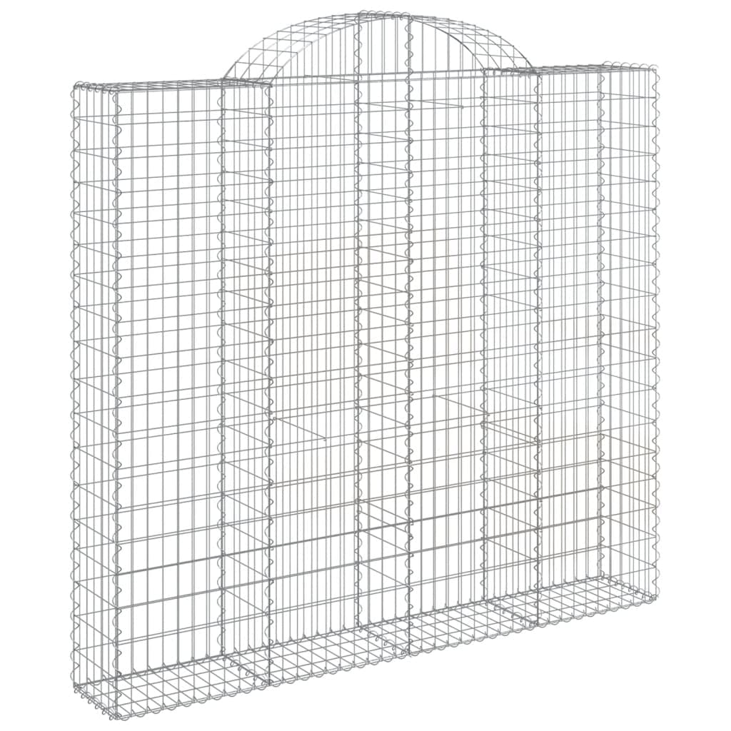 celosias Madera,celosias,Jardinera,Cestas de gaviones 4 uds Forma de Arco Hierro 200x50x180/200 cmIdeal para Jardines, Salones Donde se necesite
