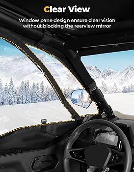 kapimo KEMIMOTO Upper Doors Soft Cab Enclosures 2 Upper Windows