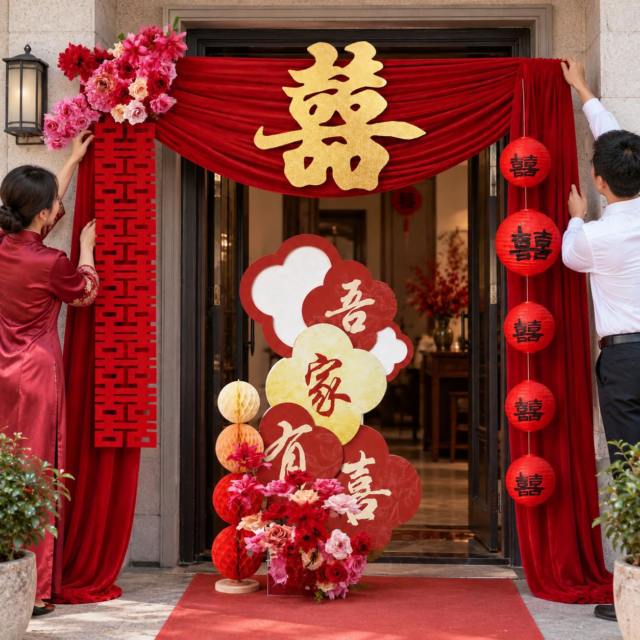 Chinesisches Hochzeitsrationsset , , 15cm