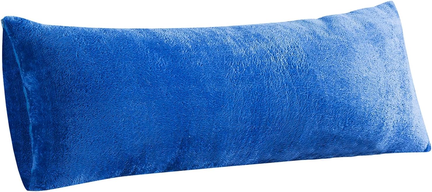 WhatsBedding Black Body Pillow with Pillowcase, Full Body Pillows for Adults, Large Long Body Pillow Insert, Long Pillow for Bed, Machine Washable, 20 x 54 Inches : Home & Kitchen