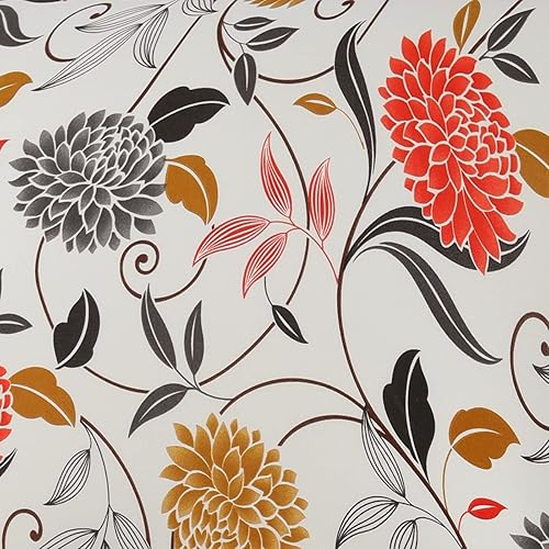 Miniatura 7 de Liykimt Funda elástica para silla lateral con respaldo de ala, funda decorativa con brazo, silla de comedor tapizada lavable con protector de clavos