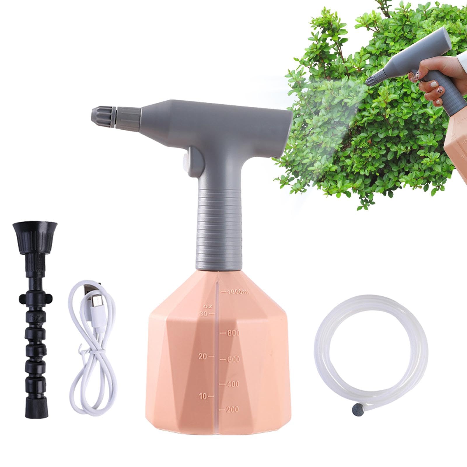 Arrosoir électrique sans fil et brumisateur de jardin pour rafraîchir la terrasse en été