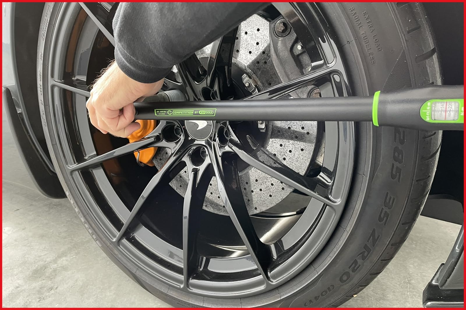 Competition Llave dinamométrica de carraca 512.0025, 1/2", 60-320 Nm (Powered by KS Tools)