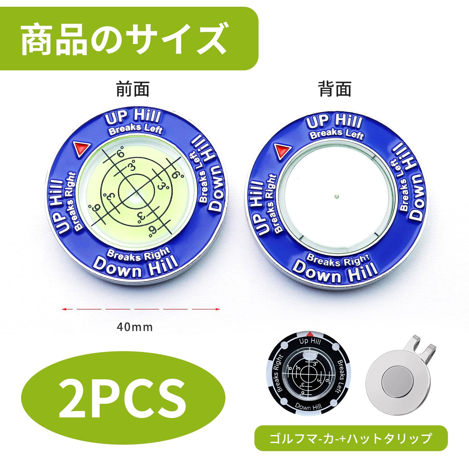 Amazon | ポクミル ゴルフ マーカー マグネット 高精度 ゴルフマーカー