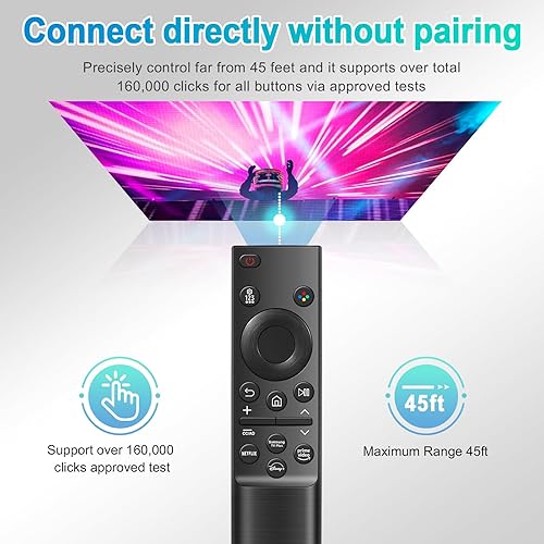 Miniatura 5 de Universal para Samsung TV, reemplazo de control remoto, compatible con todos los controles remotos Samsung para Smart TV, control remoto universal