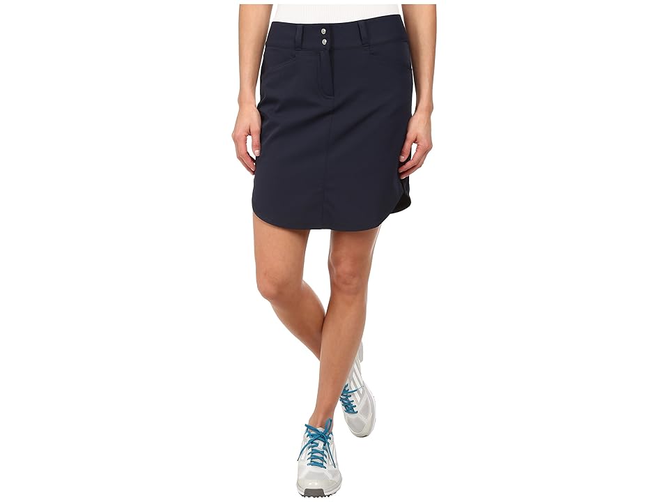 

adidas Golf Essentials 3-Stripes Skort '15 (Night Navy) Women's Skort