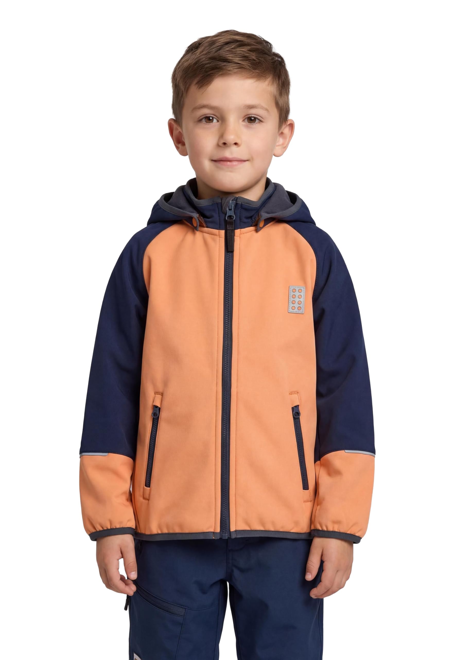 Kabooki LEGO® Kinder Softshelljacke – Wind- und wasserabweisende Übergangsjacke für Jungen und Mädchen