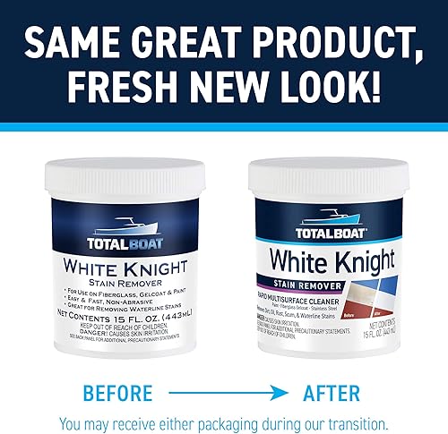 Miniatura 2 de TotalBoat White Knight - Quitamanchas de fibra de vidrio