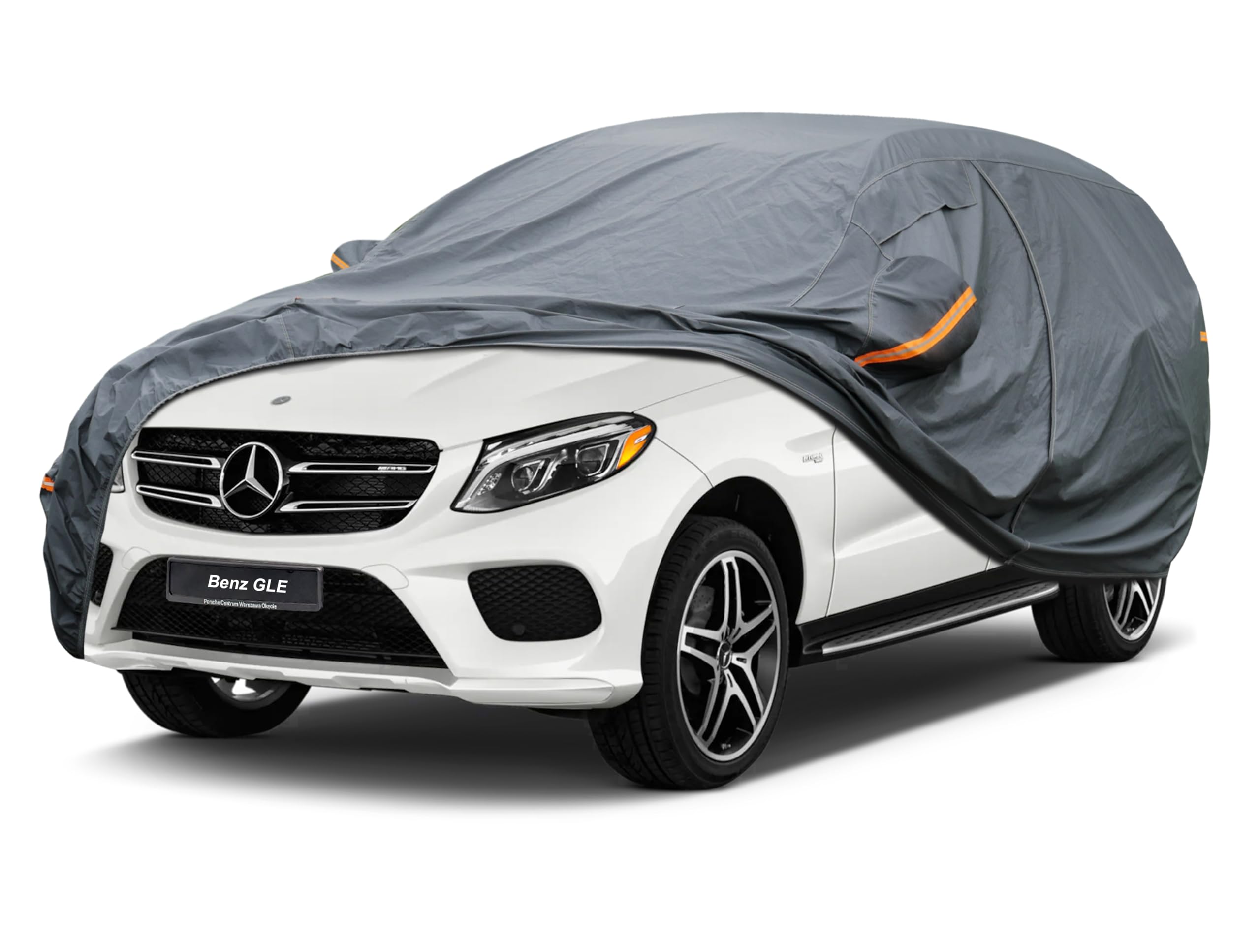 GUNHYI Premium Car Cover Custom Fit Mercedes-Benz GLE350 GLE400 GLE450 GLE43 GLE53 GLE63, 16 Layers Heavy Duty Car Cover Waterproof All Weather with