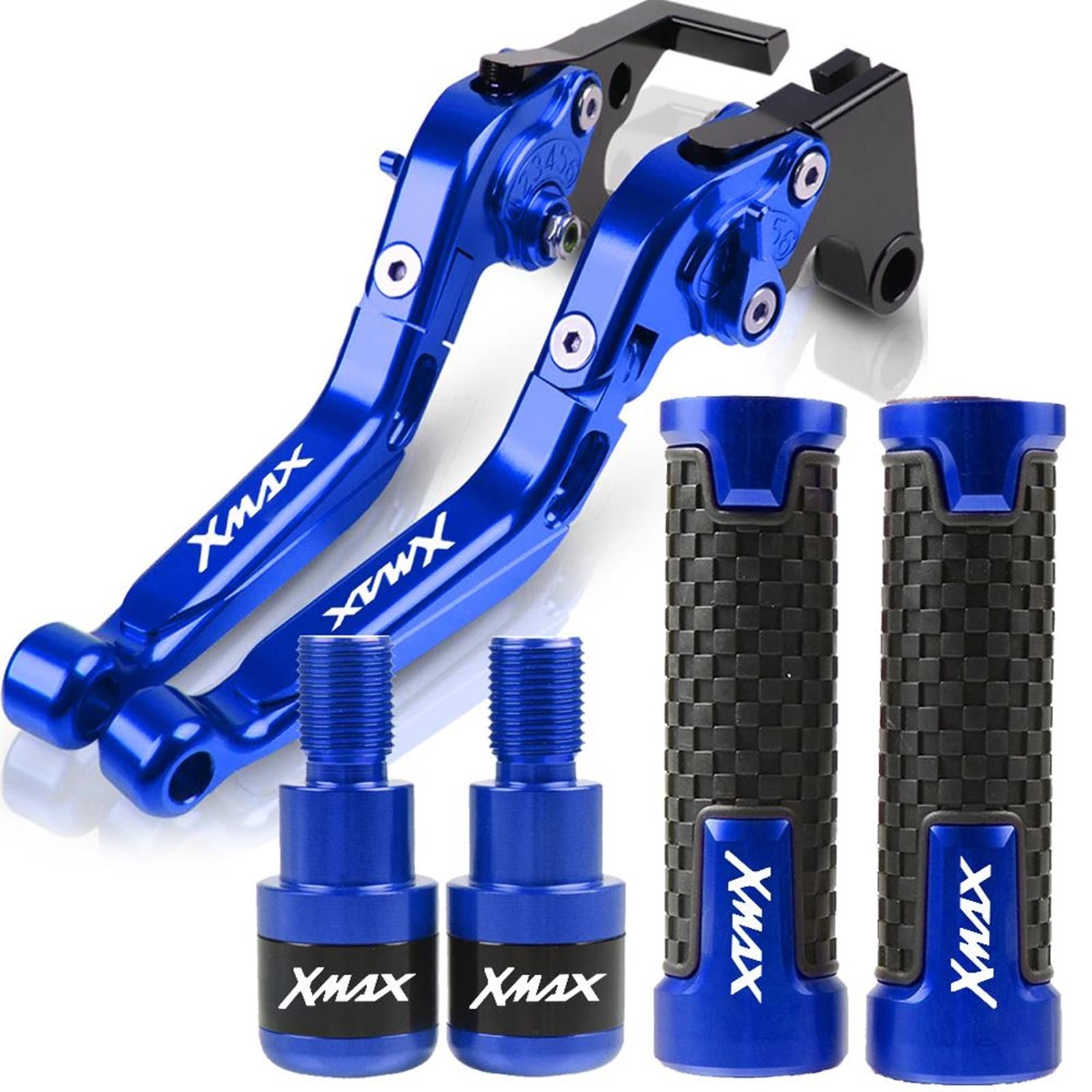 Leviers embrayage frein moto Xmax 300 125 250 poignée guidon embout