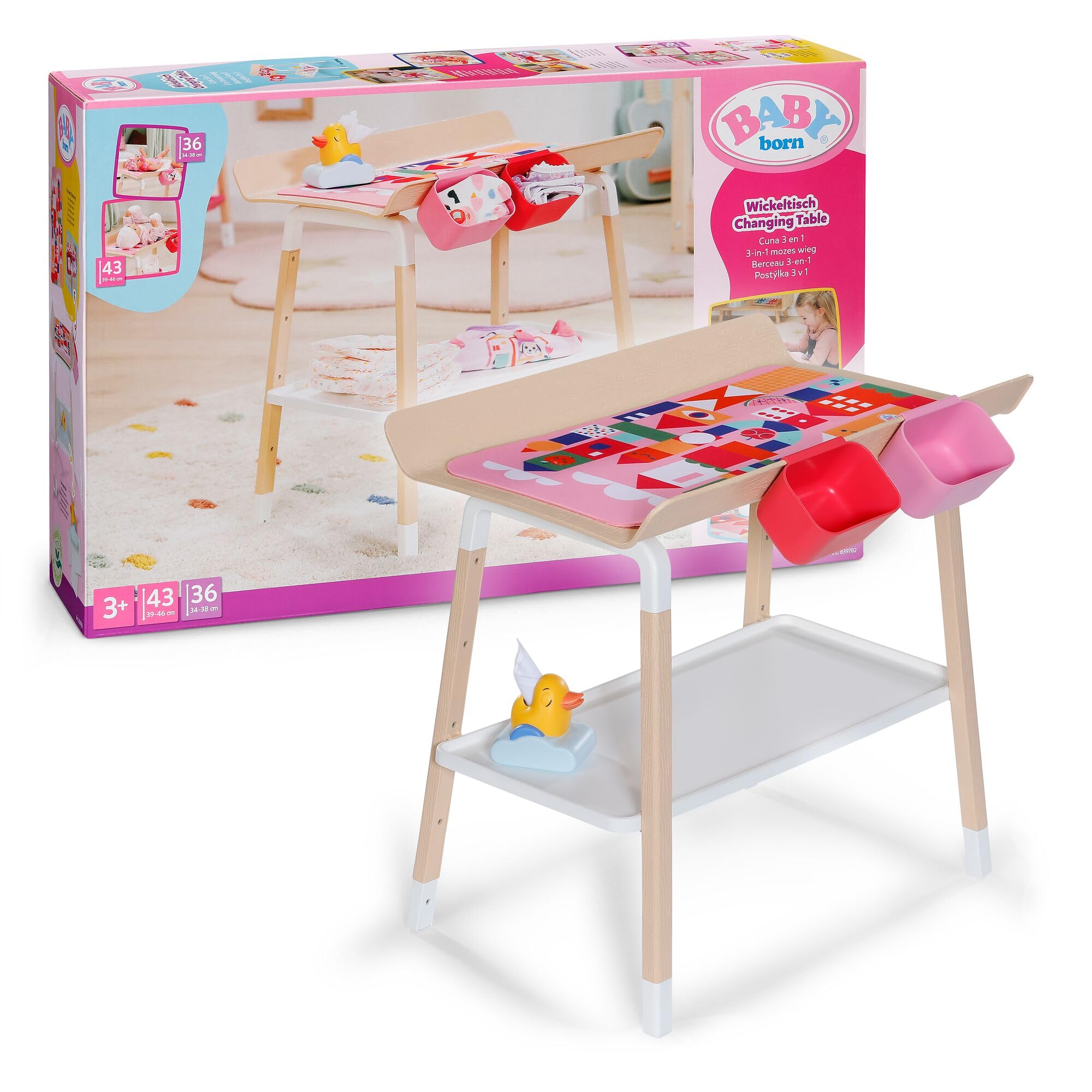 BABY born Scandi Changing Table