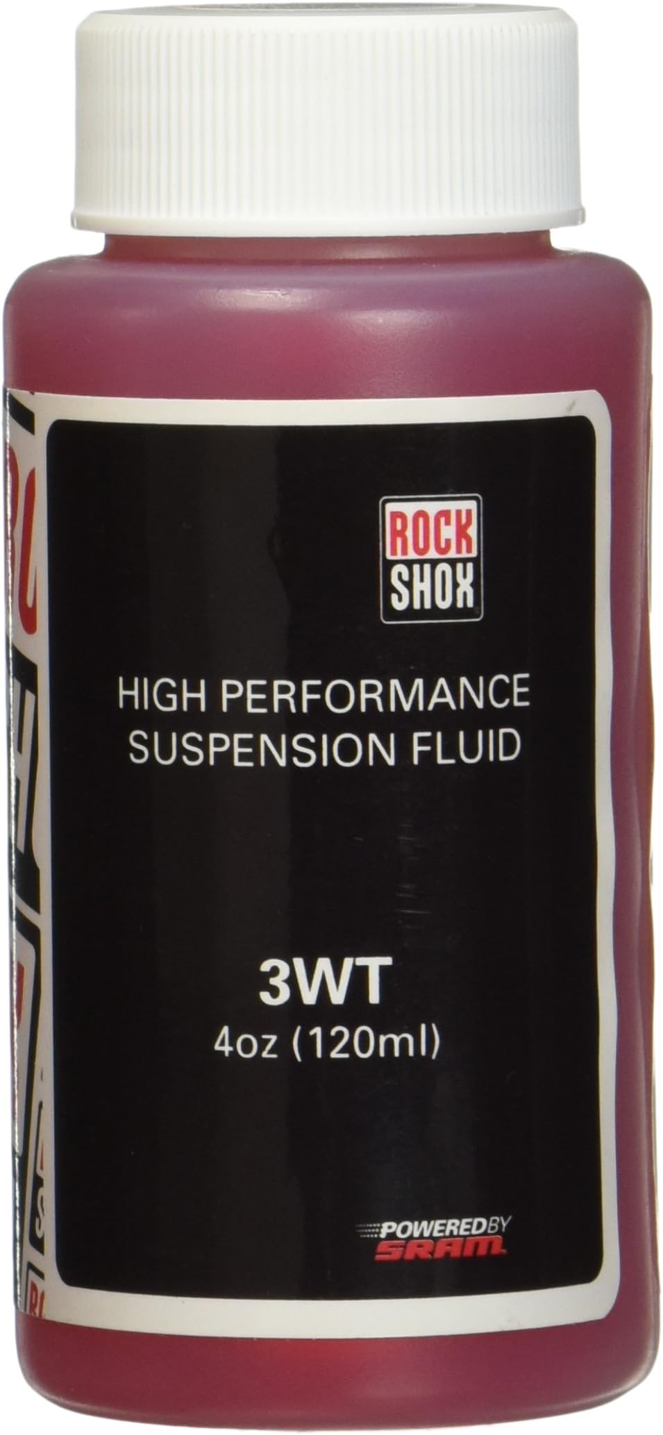 Rock Shox 11.4315.021.050 Rear Suspension Damping Fluid 3 wt Bottle - 120 ml, Grey