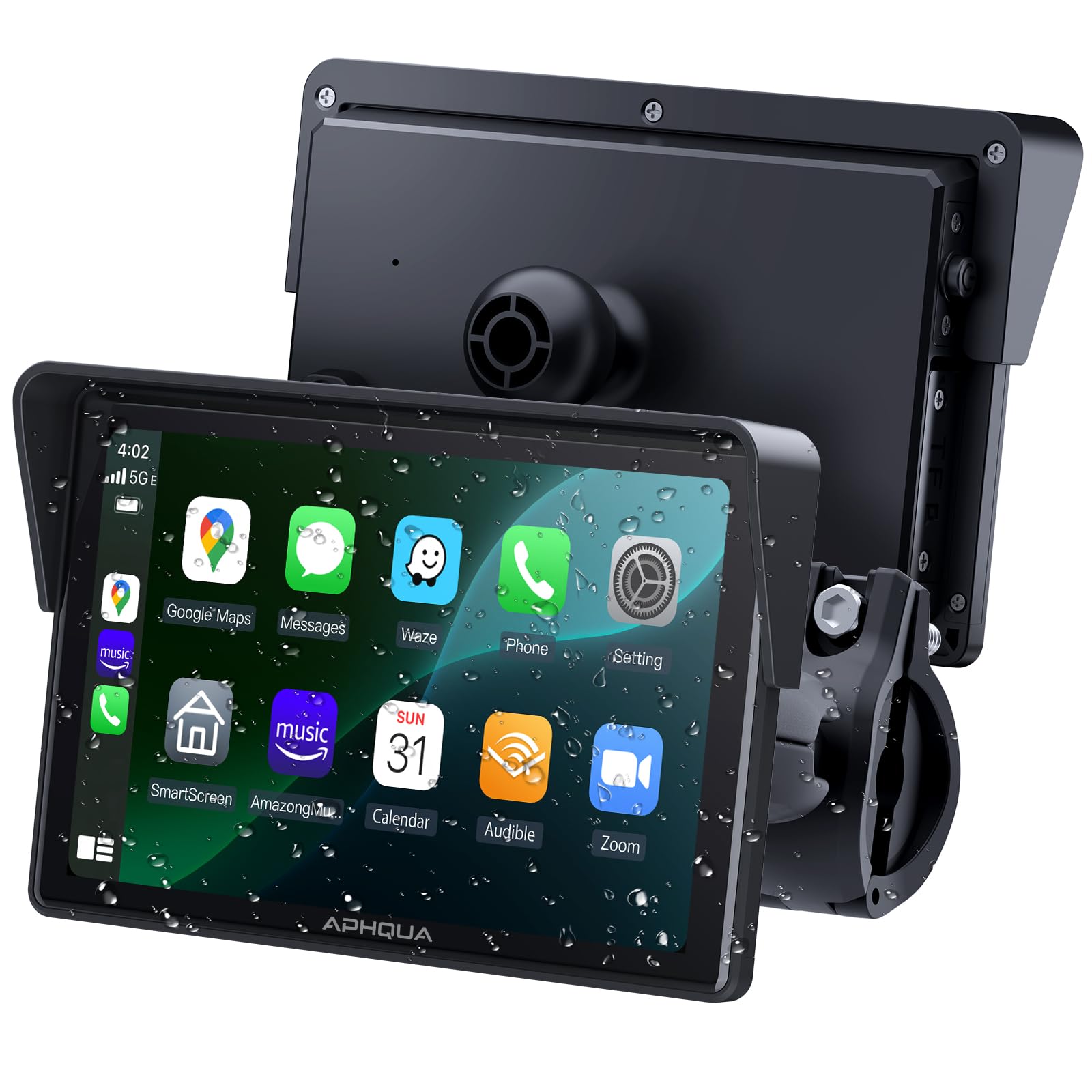 Amazon.com: 5 Inch Motorcycle CarPlay & Android Auto Display