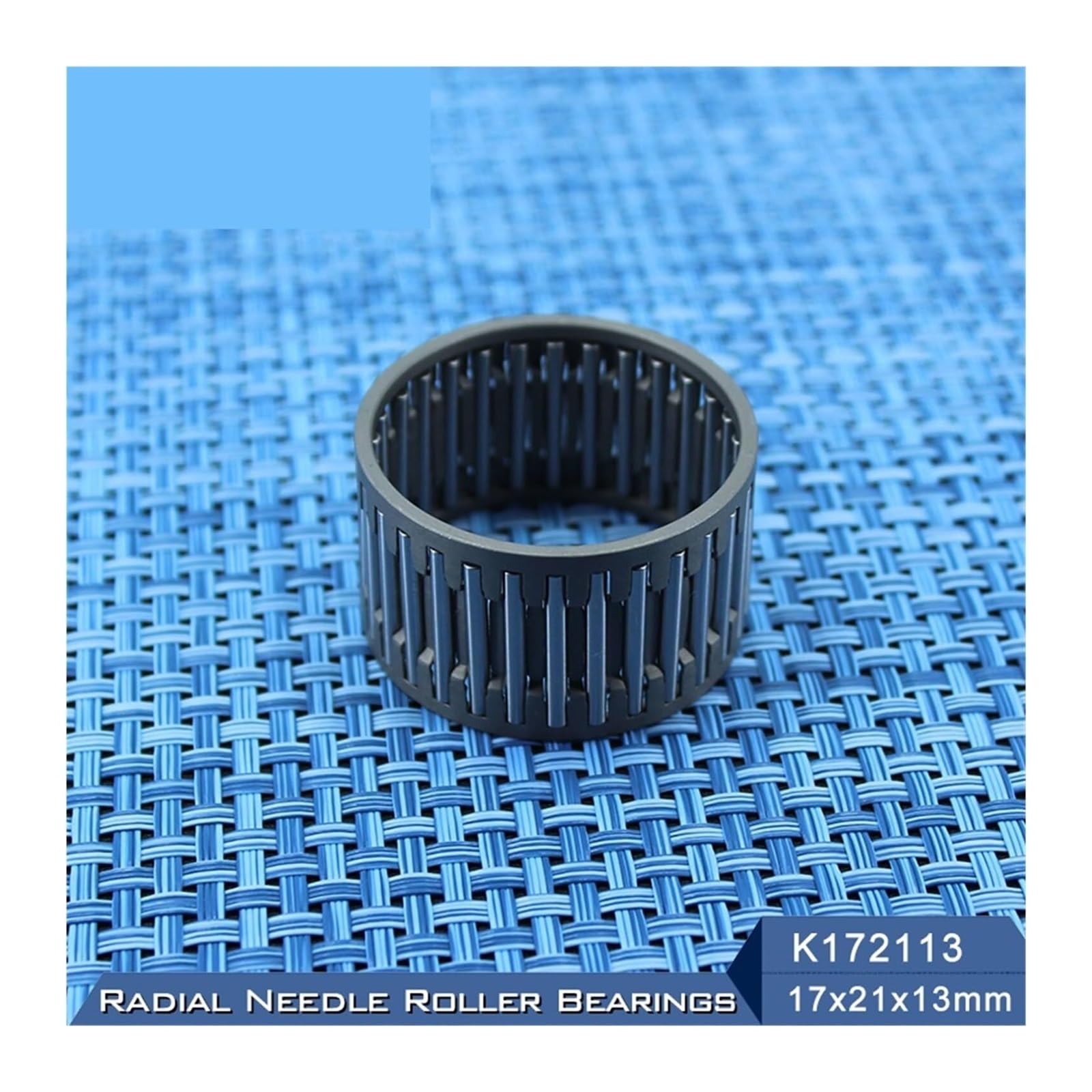 Abgedichtete Lager, K172113 Lagergröße 17 * 21 13 mm (2 Stück) Radial-Nadelkäfigbaugruppen 39241/17 Lager K17x21x13