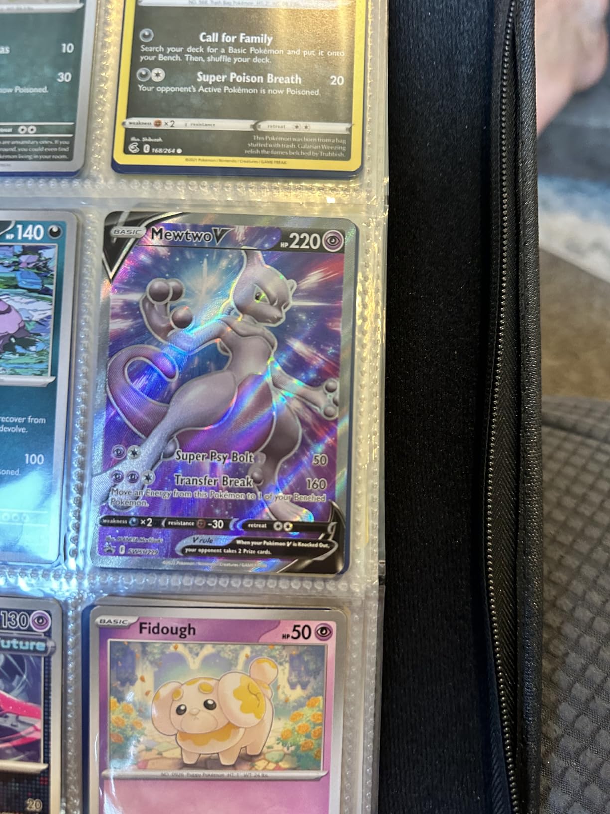 Pokemon - Mewtwo V -SWSH229 - Full Art - Black Star Promo - Pokemon