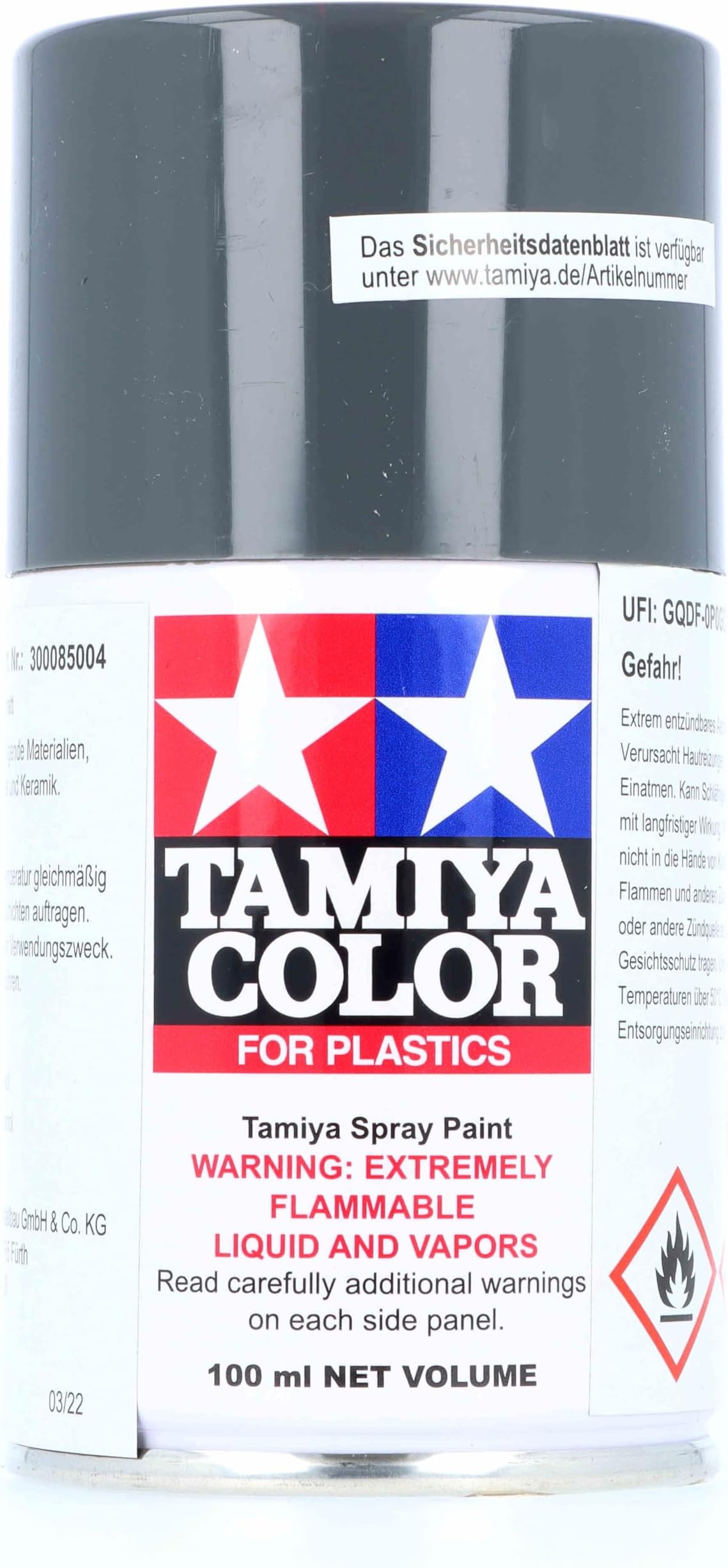 Spray Lacquer TS-4 German Grey - 100ml Spray Can 85004