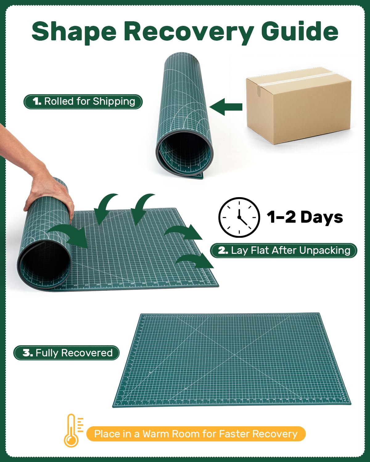 Self Healing Cutting Mat - 17" x 23" -2