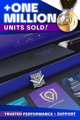 Miniatura 6 de Dalstrong - Phantom Series - Alto carbono japonés - Acero AUS8 - Funda Japonés de alto carbono  acero AUS8 mango de pakkawood español negro 13-15