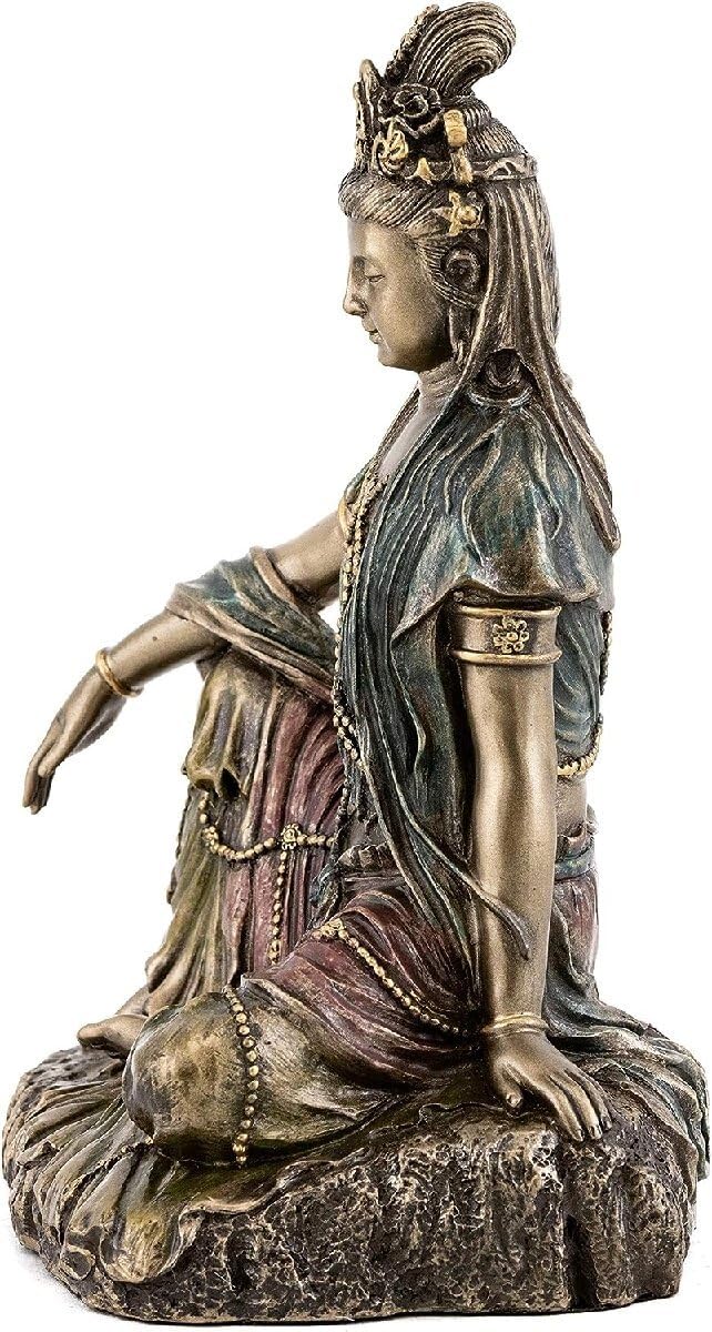 Amazon.co.jp: セール！即納！トップコレクション製水月観音彫像