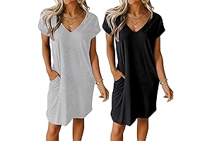 Ekouaer Women's Dresses for Night: Soft, Comfortable, and Stylish Nightgowns