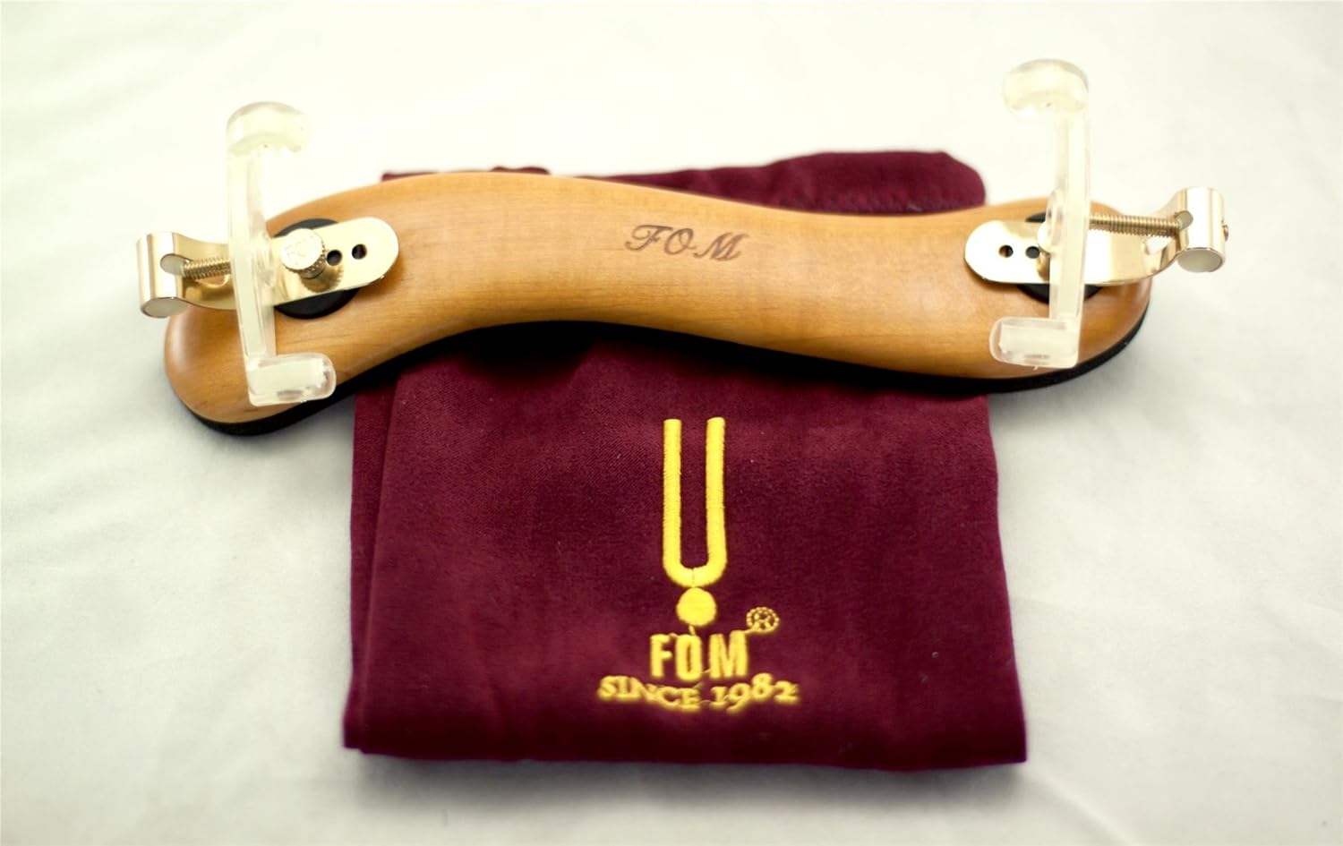 FOM Shoulder Rest Wood for 4/4 Acoustic/Electric Violin