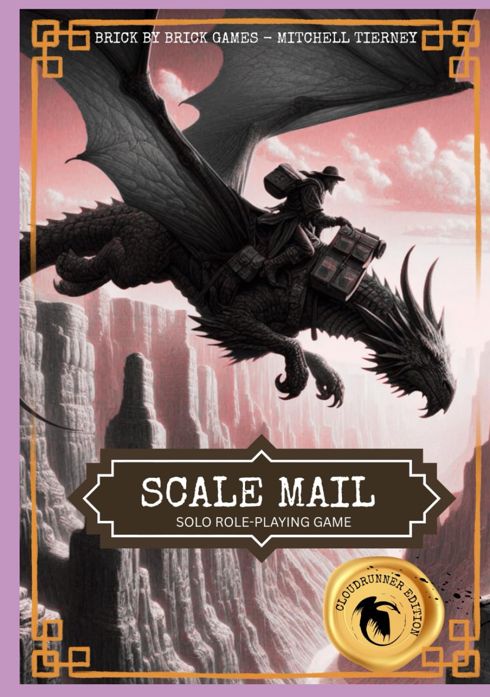SCALE MAIL - CLOUDRUNNER EDITION: Solo Role-Playing Gamebook      Hardcover – March 13, 2025