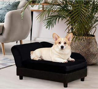 Pet Sofa with Storage for Small Dogs and Cats