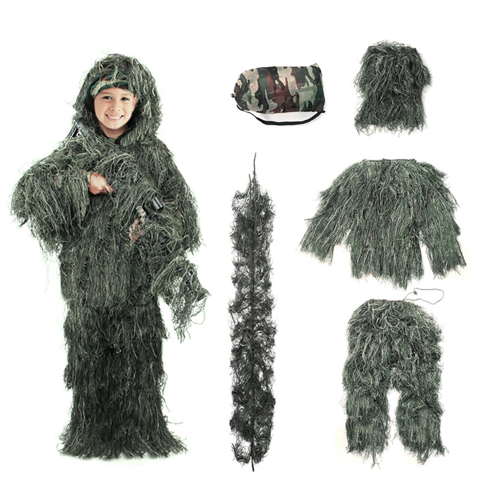 para Actividades Al Aire Libre, Verde 140~160CM
