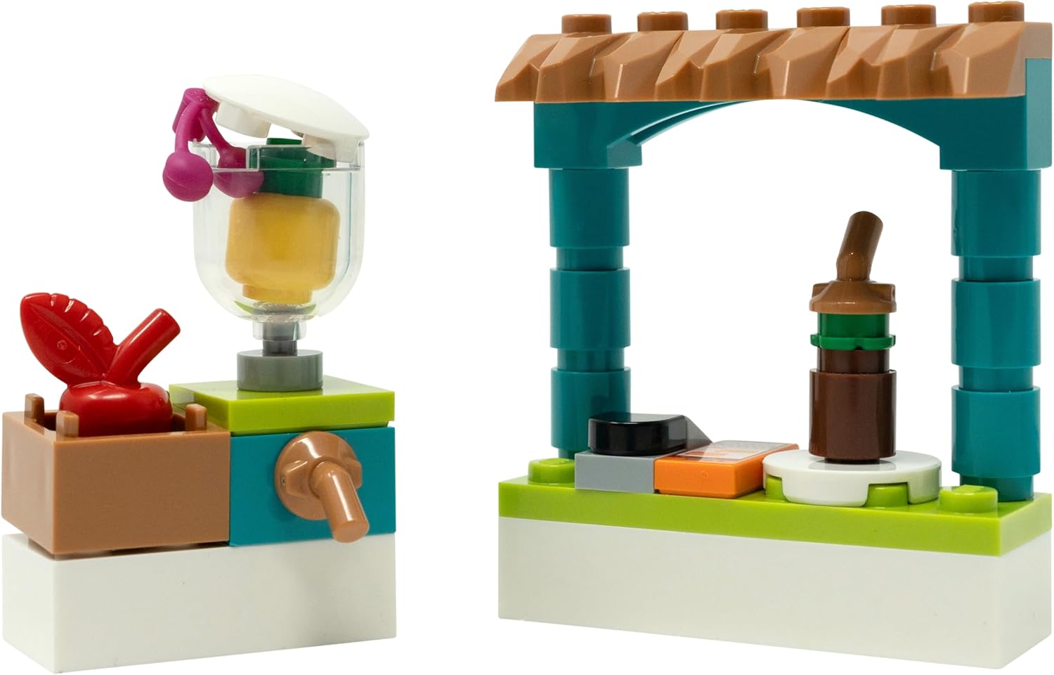 LEGO Friends Accessory Set: Smoothie Booth Beach Mini Set (33 pcs) Ages 6+