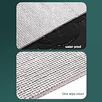 Vista 3 de Película reflectante para ventana de control de calor con 99 % de bloqueo UV y protección de privacidad, película reflectante para teñir ventanas