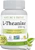 L-Theanine 200mg Super Value Size - 365 Vegetarian Capsules
