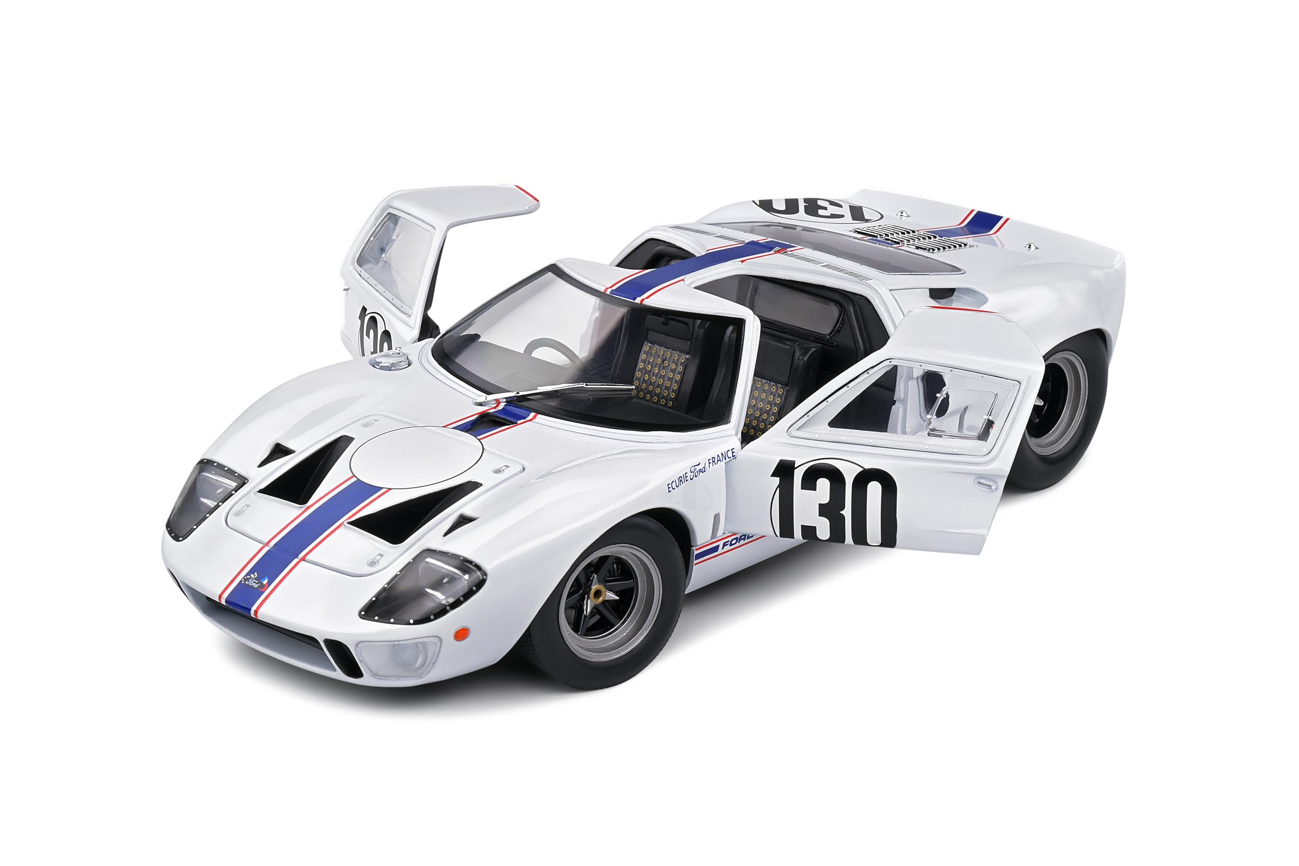 ソリド 1/18 フォードGT40 ホワイト/ブルー ソリド 1/18 フォードGT40 ホワイト/ブルー ソリド 1/ 18
