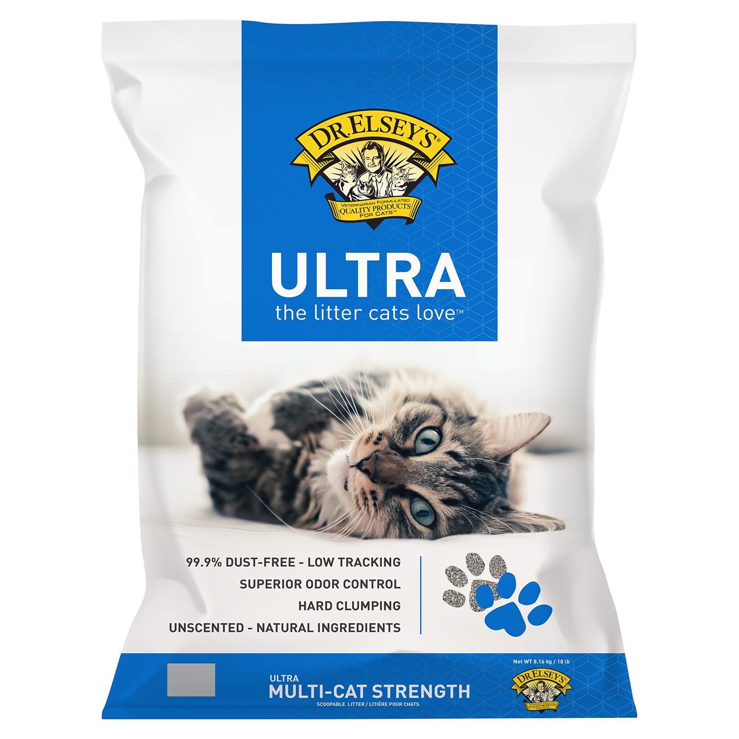 Precious Cat Unscented Ultra Clumping Cat Litter