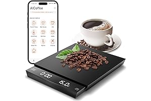 Coffee Bean Scale: Precision Coffee Weighing & Timing for Perfect Brewing