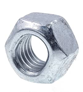 Écrou Frein Métallique à Embase Hexagonale M10-1.5 - Classe 10, Zincé - Lot De 300 Pièces